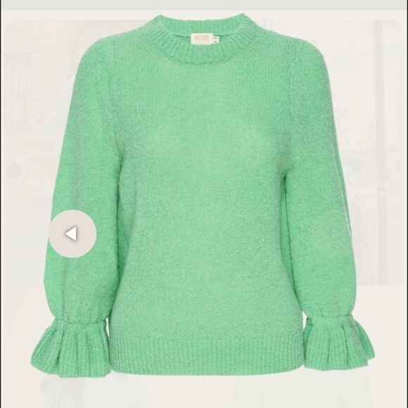 NATION LTD ANTOINETTE SWEATER - GRASSHOPPER-K4 - Picture 4 of 8